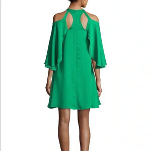 Halston Cold Shoulder Mini Dress sz 0